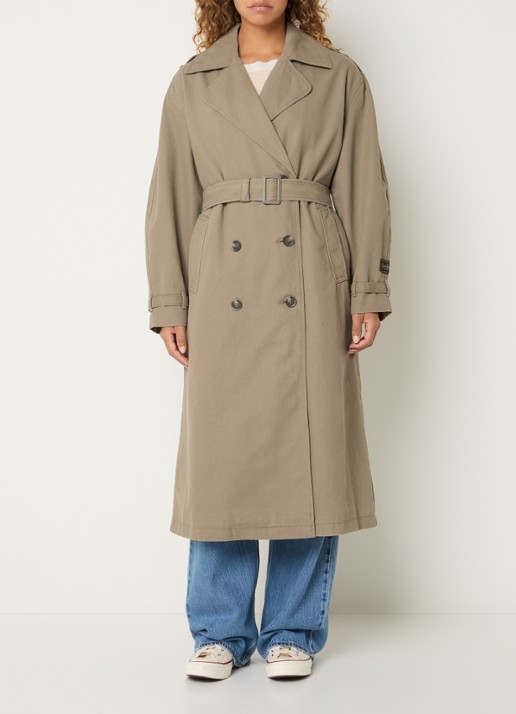 Levi's Serena trenchcoat met ceintuur en steekzakken