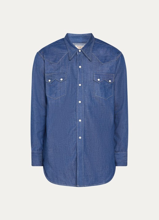 Levi's Shorthorn Sawtooth overhemd van denim