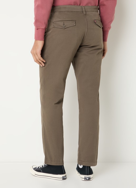 Levi's Slim fit chino met steekzakken - achterkant 3 bruin