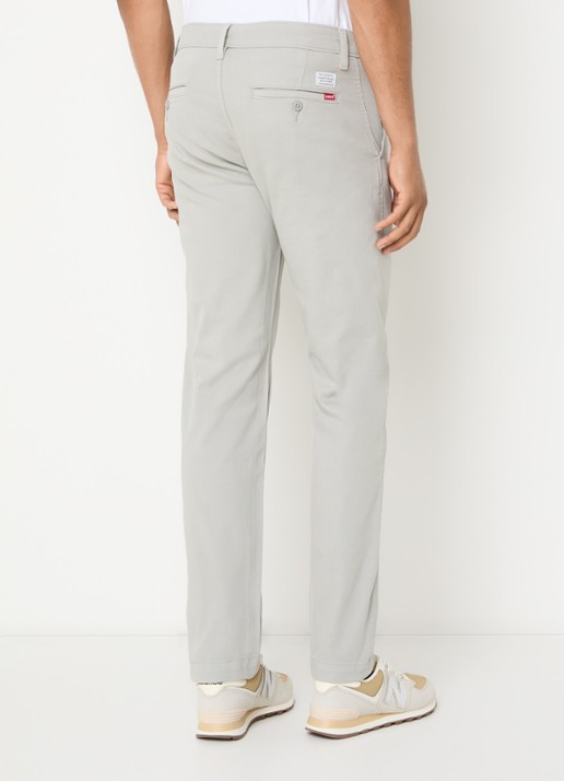 Levi's Slim fit chino met steekzakken - achterkant 3 lichtgrijs