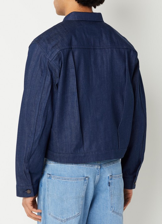 Levi's Spijkerjas met borstzak - achterkant 4 indigo