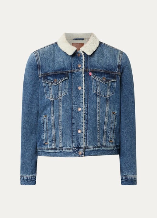 Levi's Spijkerjas met borstzakken - voorkant 3 indigo