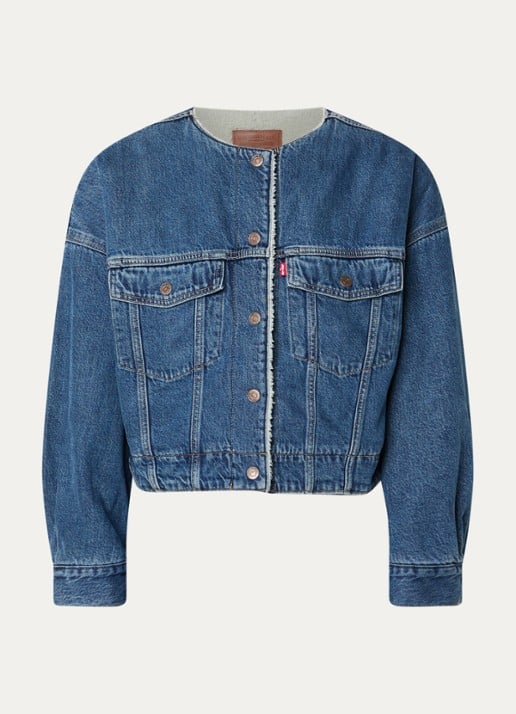 Levi's Spijkerjas met borstzakken - voorkant 3 indigo