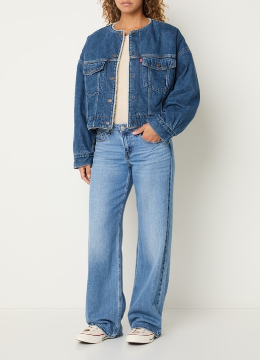 Levi's Spijkerjas met borstzakken - voorkant 4 indigo