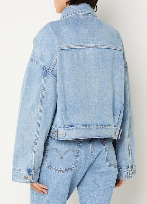 Levi's Spijkerjas met borstzakken - achterkant 4 indigo