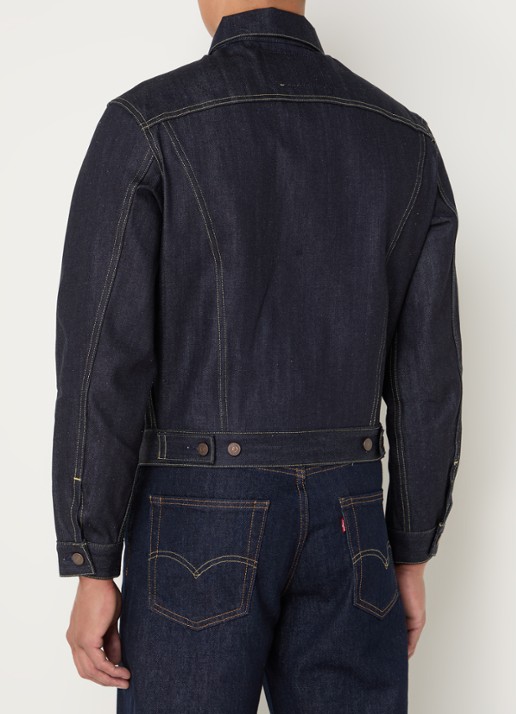 Levi's Spijkerjas met borstzakken - achterkant 2 indigo