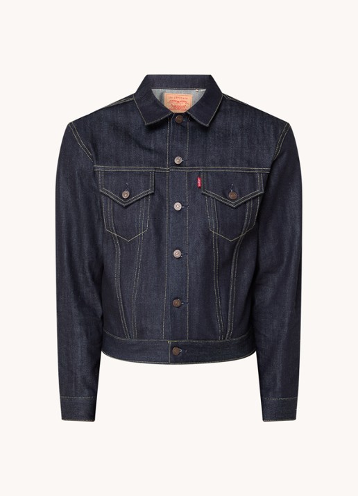 Levi's Spijkerjas met borstzakken - voorkant 3 indigo