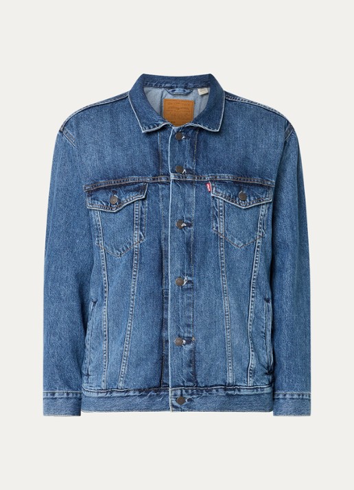 Levi's Spijkerjas met borstzakken - voorkant 3 indigo