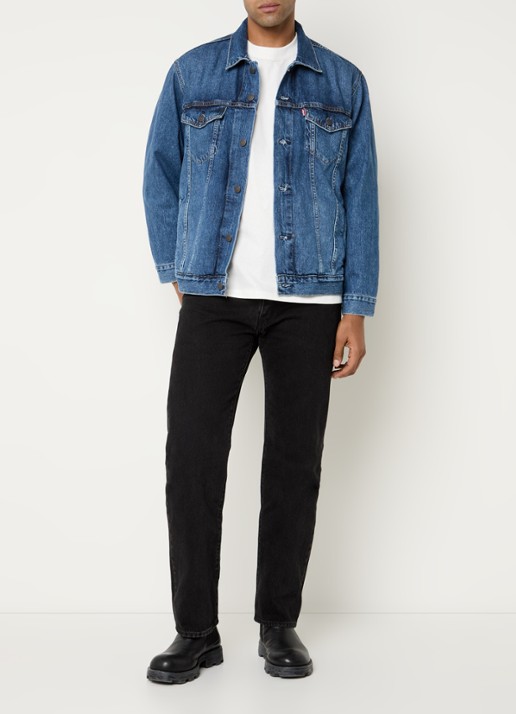 Levi's Spijkerjas met borstzakken - voorkant 4 indigo