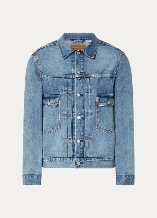 Levi's Spijkerjas met borstzakken - voorkant 2 indigo