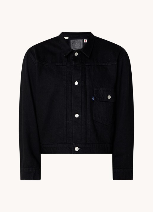 Levi's Spijkerjas met klepzak - voorkant zwart