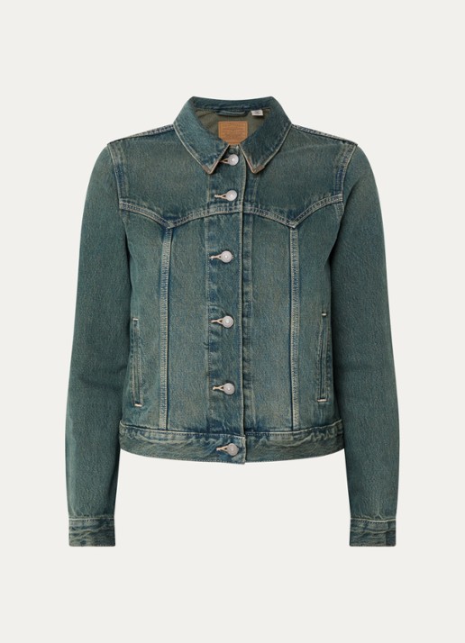 Levi's Spijkerjas met steekzakken - voorkant 3 indigo