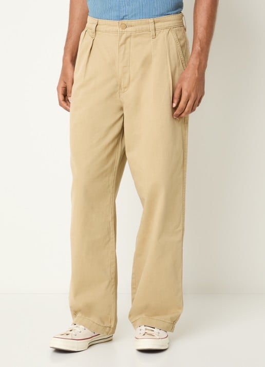 Levi's Straight fit chino met steekzakken - detail 4 camel