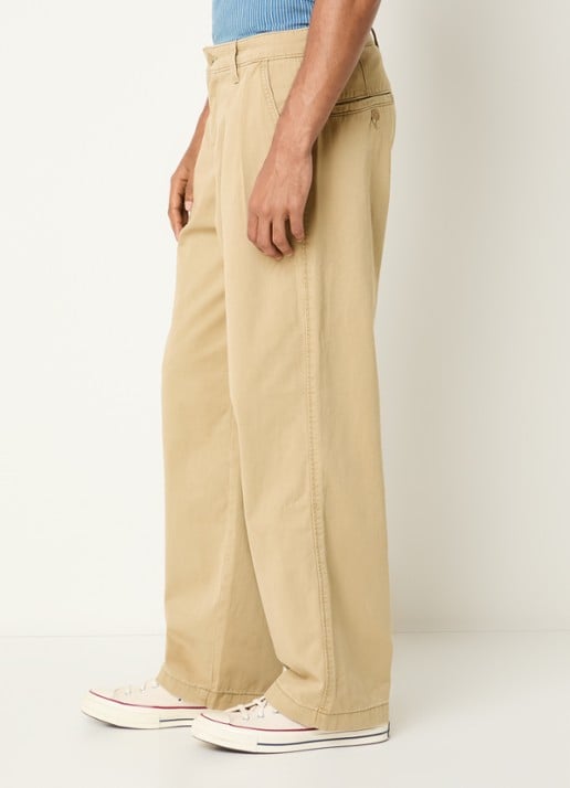 Levi's Straight fit chino met steekzakken - detail 5 camel