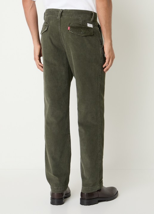 Levi's Straight fit chino met steekzakken - achterkant 3 bronsgroen