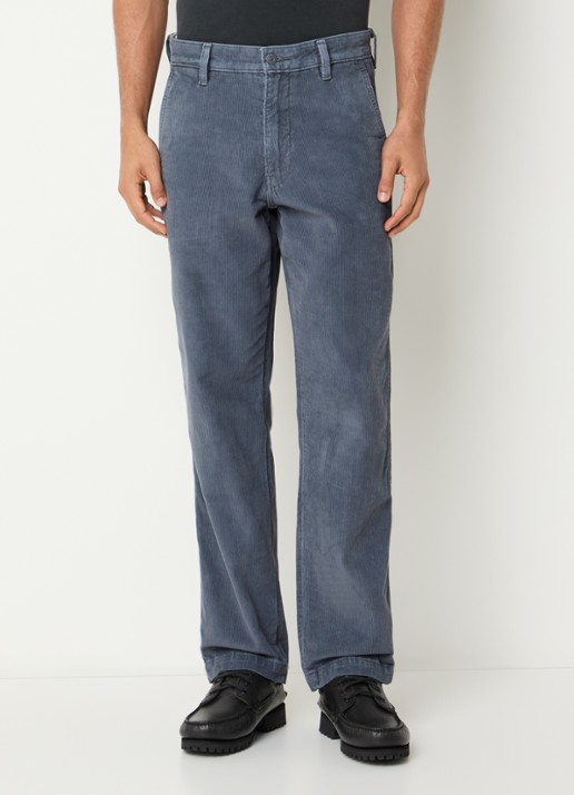 Levi's Straight fit jeans met gekleurde wassing en structuur