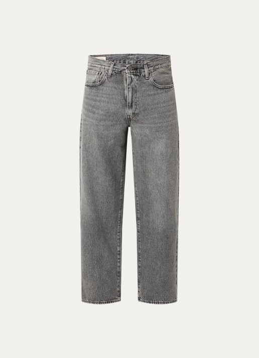 Levi's Straight fit jeans met gekleurde wassing - voorkant 3 grijs