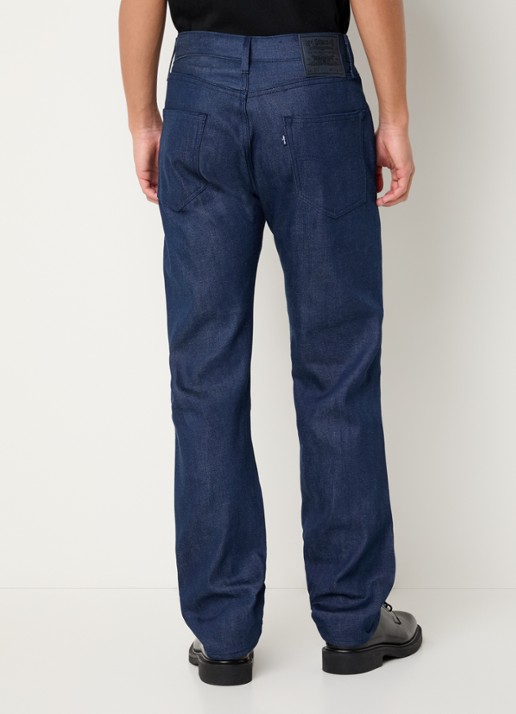 Levi's Straight leg jeans met donkere wassing - achterkant indigo