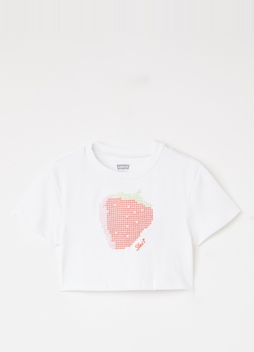 Levi's Strawberry T-shirt met pailletten