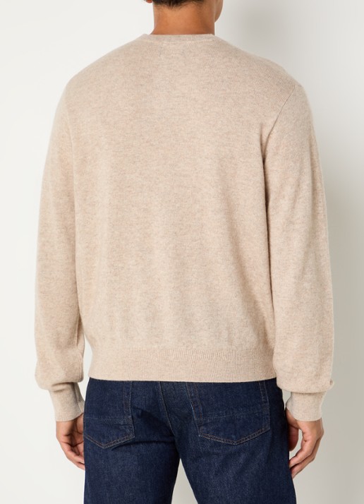 Levi's Sweater in kasjmierblend - achterkant 2 beige