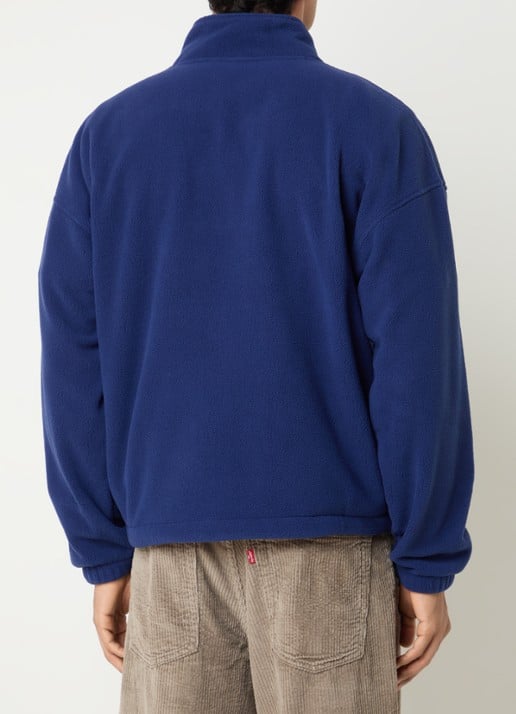 Levi's Sweater met halve rits - achterkant 2 royalblauw