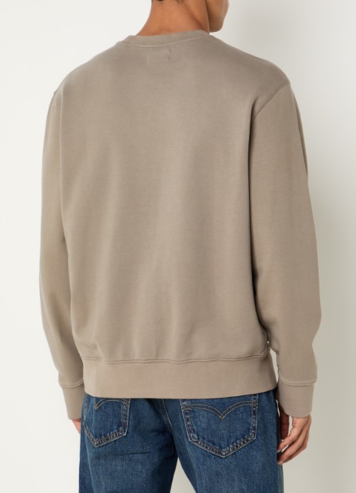 Levi's Sweater met logo - achterkant zand