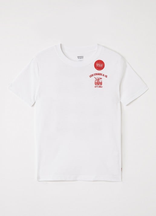 Levi's T-shirt met backprint