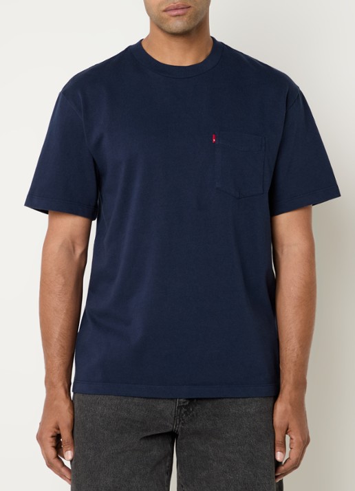 Levi's T-shirt met borstzak