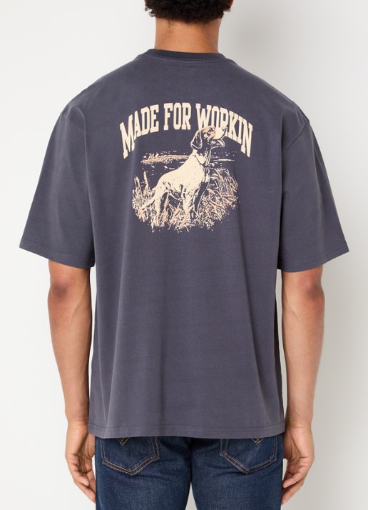 Levi's T-shirt met front- en backprint