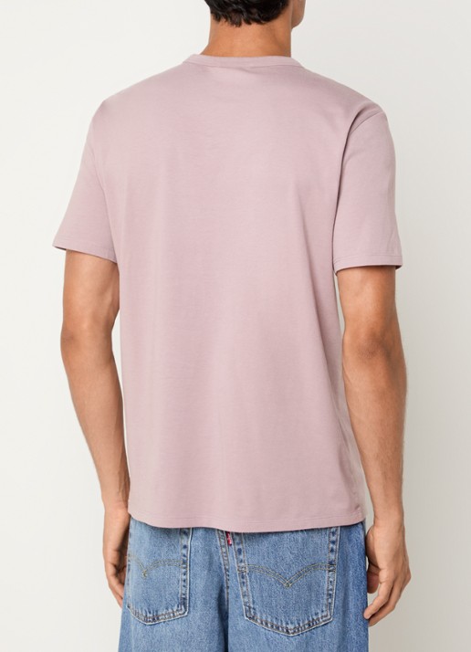 Levi's T-shirt met logo - achterkant 2 oudroze