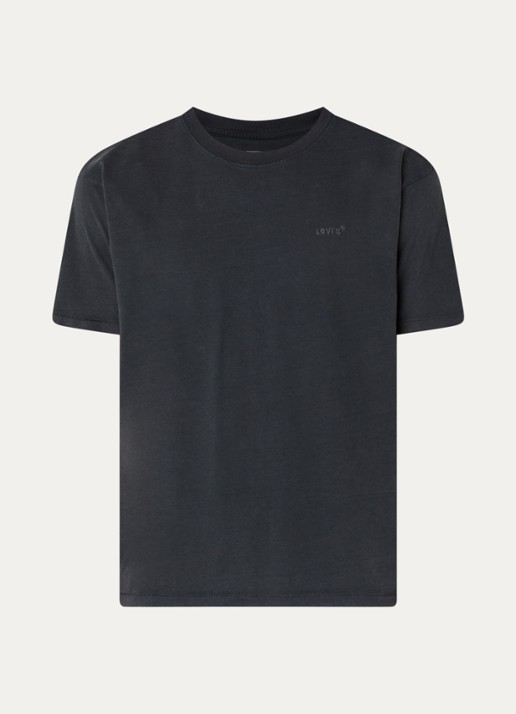 Levi's T-shirt met logo - voorkant 3 antraciet
