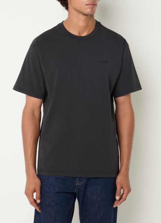 Levi's T-shirt met logoborduring