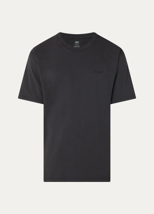 Levi's T-shirt met logoborduring