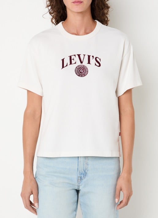 Levi's T-shirt met logoprint