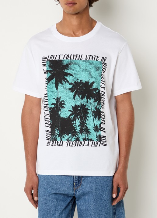 Levi's T-shirt met logoprint