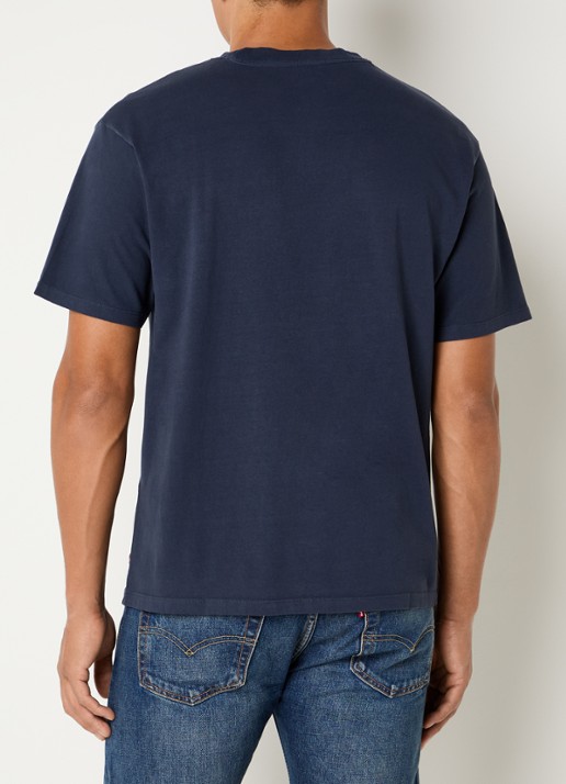 Levi's T-shirt met print - achterkant 4 donkerblauw