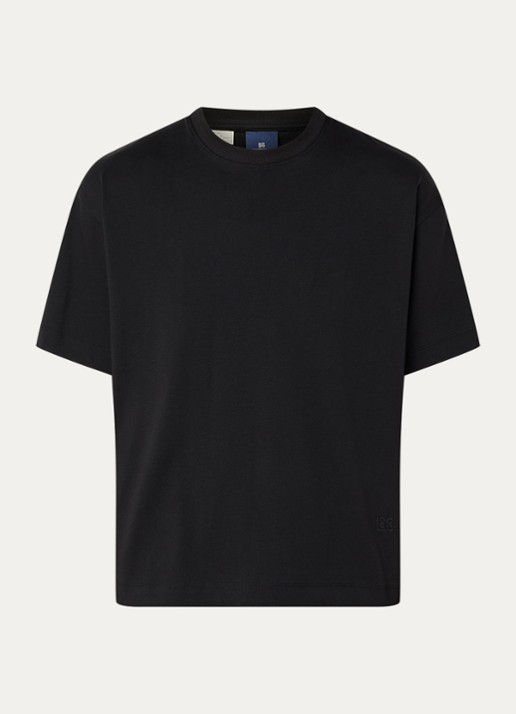 Levi's T-shirt met ronde hals - voorkant 3 zwart