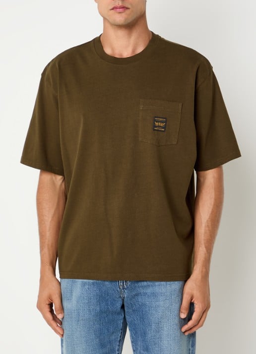 Levi's T-shirt met ronde hals