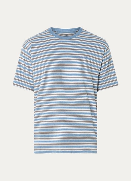 Levi's T-shirt met streepprint