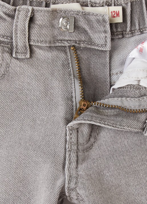 Levi's Tapered jeans met steekzakken - detail grijs