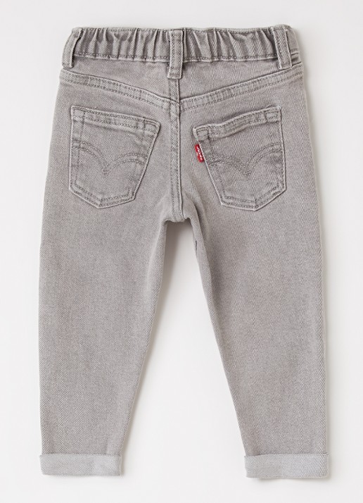 Levi's Tapered jeans met steekzakken - voorkant 3 grijs