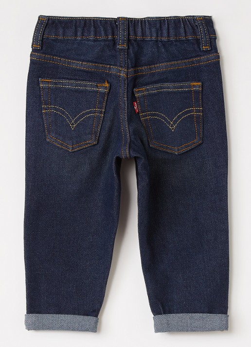 Levi's Tapered jeans met steekzakken - voorkant 3 indigo