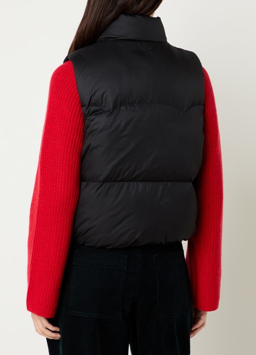 Levi's Tate gewatteerde bodywarmer met donsvulling - achterkant 4 zwart