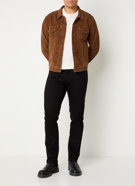 Levi's The Trucker jack van corduroy - voorkant 4 bruin