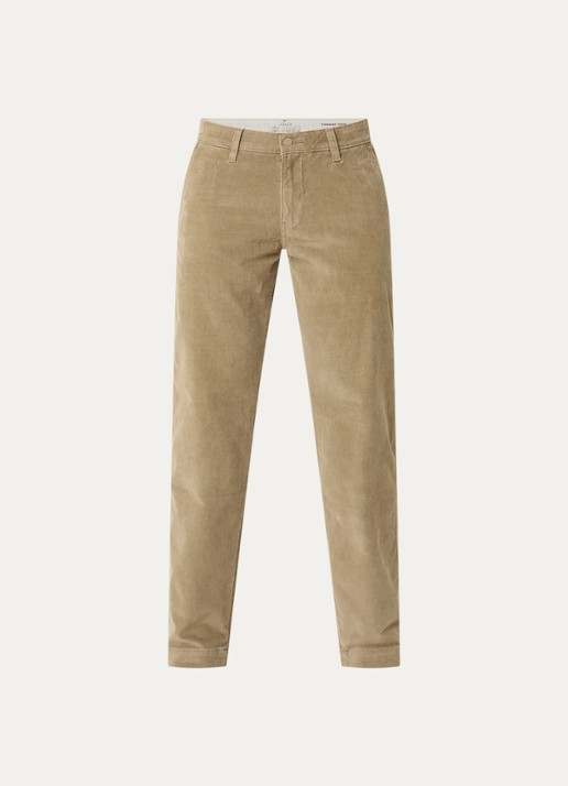 Levi's Timber straight fit chino met steekzakken - voorkant 4 khaki