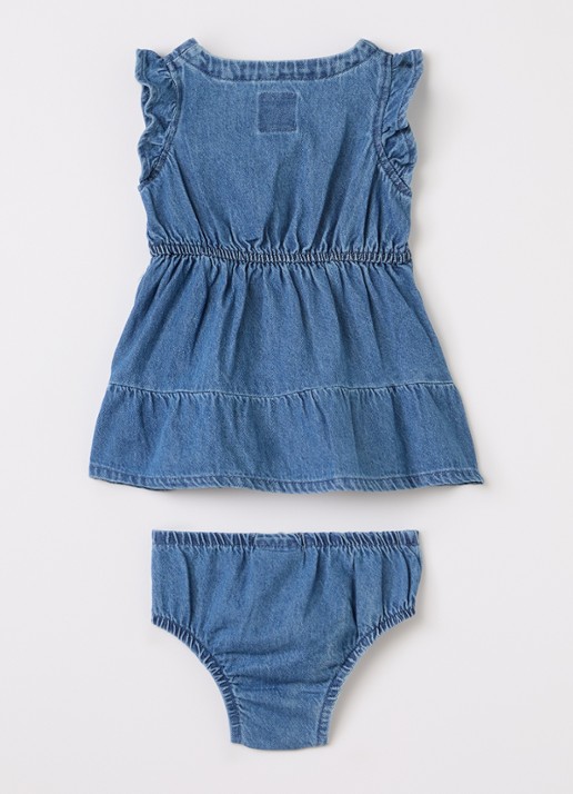 Levi's Tuniekjurk met bloomer - voorkant 2 indigo