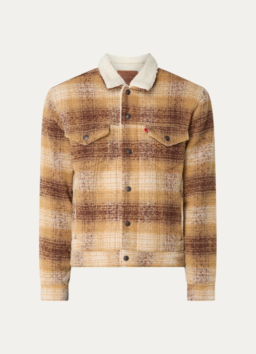 Levi's Type 3 jack in wolblend met teddy voering