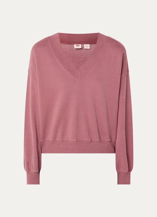 Levi's Vintage cropped sweater met V-hals
