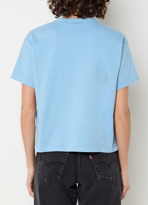 Levi's Vintage T-shirt met ronde hals - achterkant 4 lichtblauw