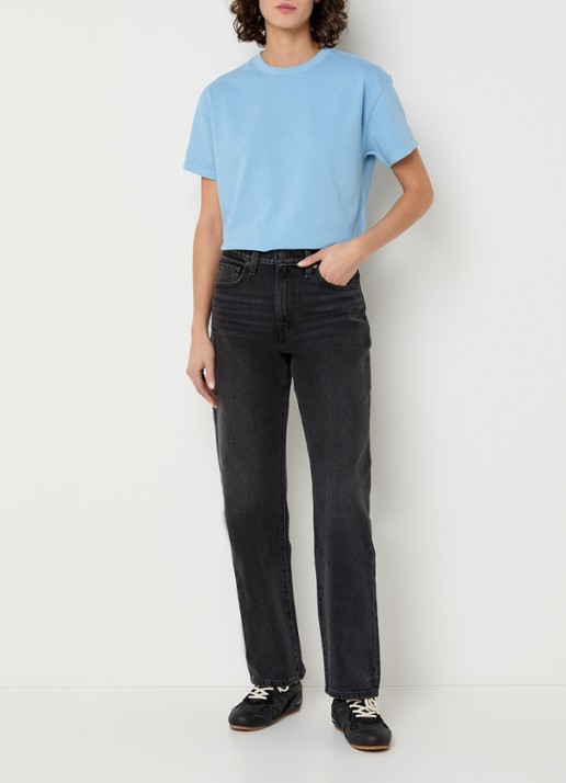 Levi's Vintage T-shirt met ronde hals - voorkant 3 lichtblauw